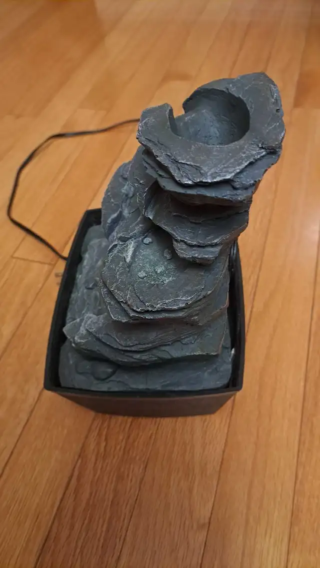 Tabletop Rock Waterfall