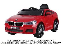 BMW GT 12V CHILD, BABY, KIDS RIDE ON SUV WITH REMOTE - Photo 2