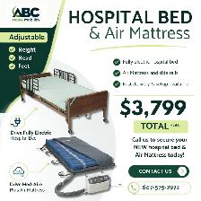 NEW Electric Hospital Bed & Air Mattress – ABC Home Mobility
