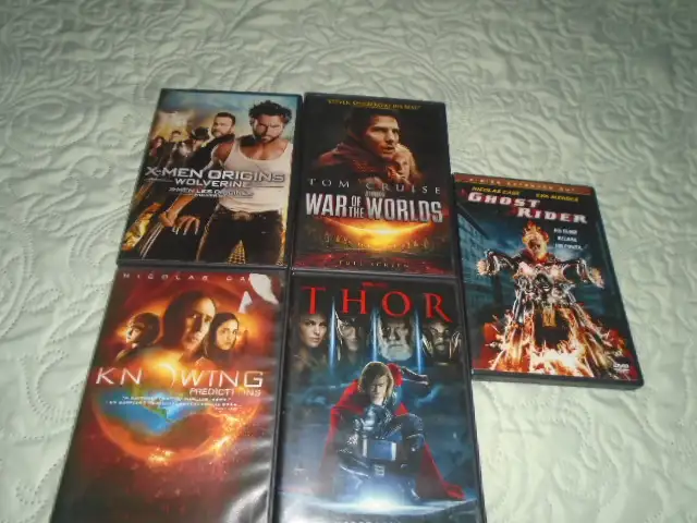 Action Movie DVD Bundle