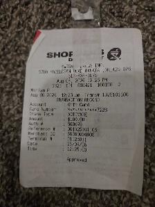 starbucks $100 gift card with receipt for proof - Photo 6