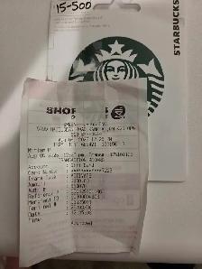 starbucks $100 gift card with receipt for proof - Photo 7