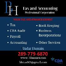 Corporate Tax, Personal Tax, Bookkeeping and Business Services