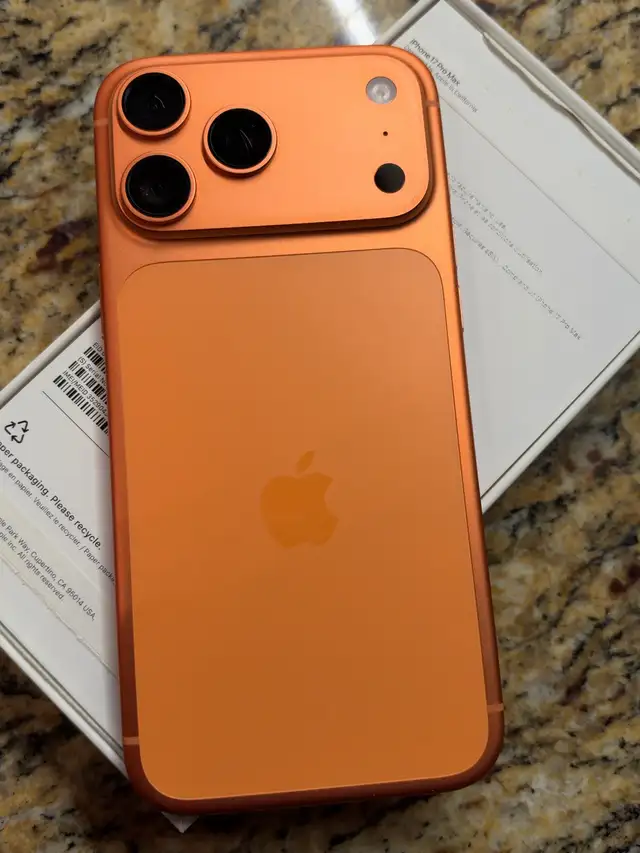 iPhone 17 pro max 512 GB