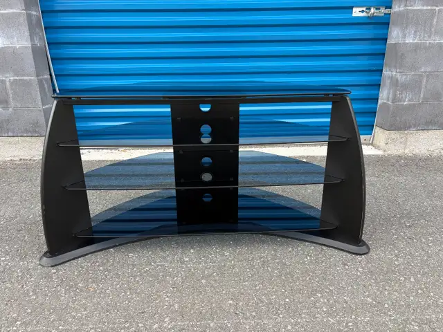Black TV Stand