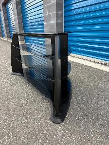 Black TV Stand - Photo 3