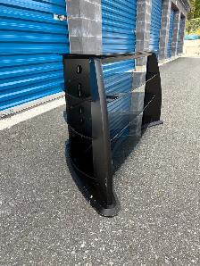 Black TV Stand - Photo 4