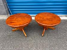Matching Round Pedestal Side Tables - Photo 2