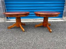 Matching Round Pedestal Side Tables - Photo 9