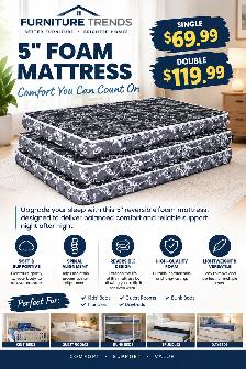 5' Foam Mattress Starts from $449 - Photo 4
