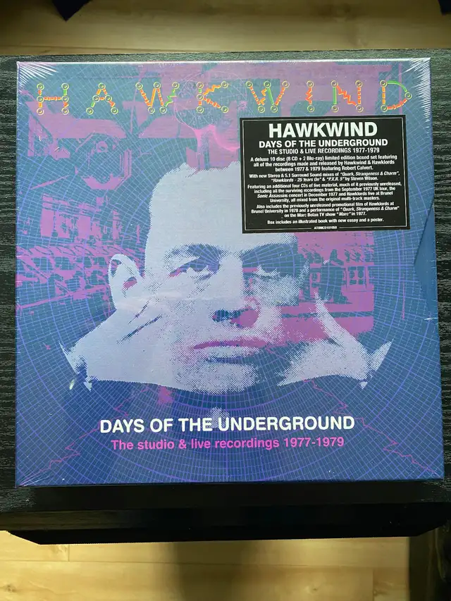 Hawkwind - Days Of The Underground Box Set