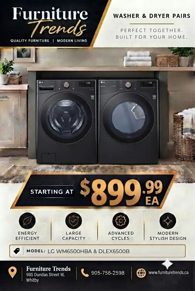 LG Washer and Dryer Pairs