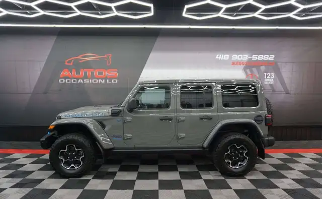 2022 Jeep Wrangler 4XE - UNLIMITED - RUBICON - 4X4 - PLUG IN - H