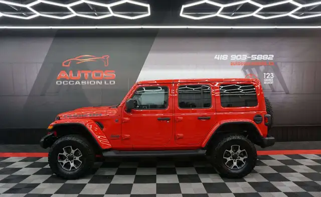 2023 Jeep Wrangler UNLIMITED RUBICON 2.0T 4X4 AUTO - GPS NAV - A
