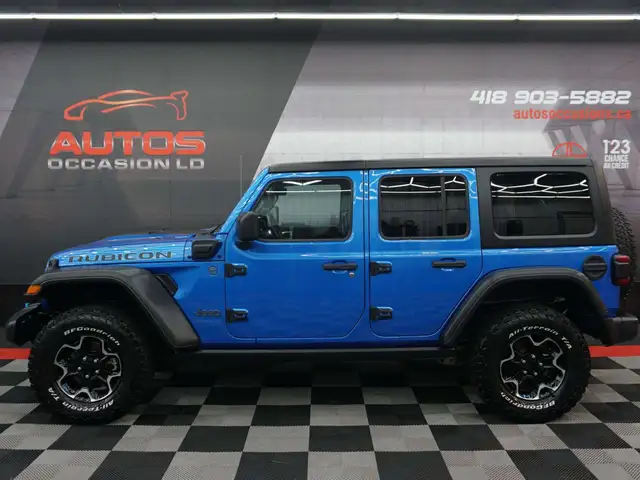 2022 Jeep Wrangler 4XE - UNLIMITED - RUBICON - 4X4 - PLUG IN - H