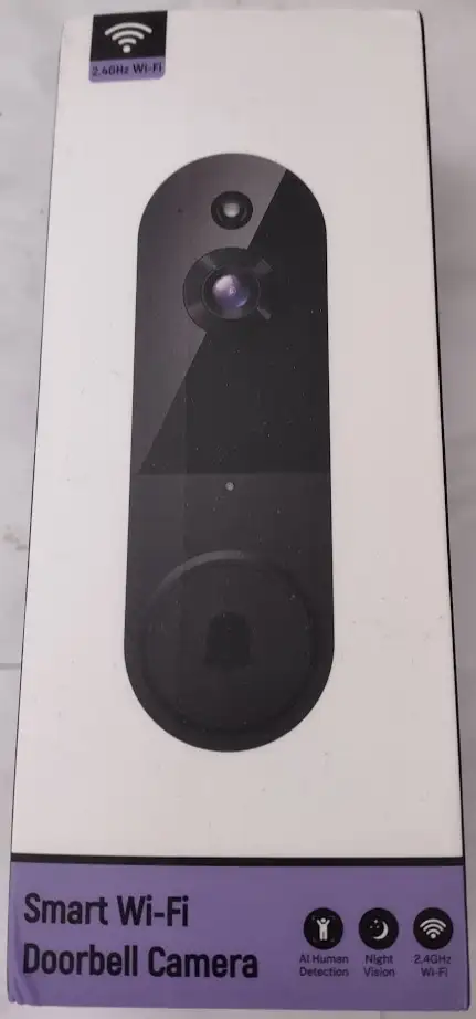 Smart Wi-Fi Doorbell Camera.