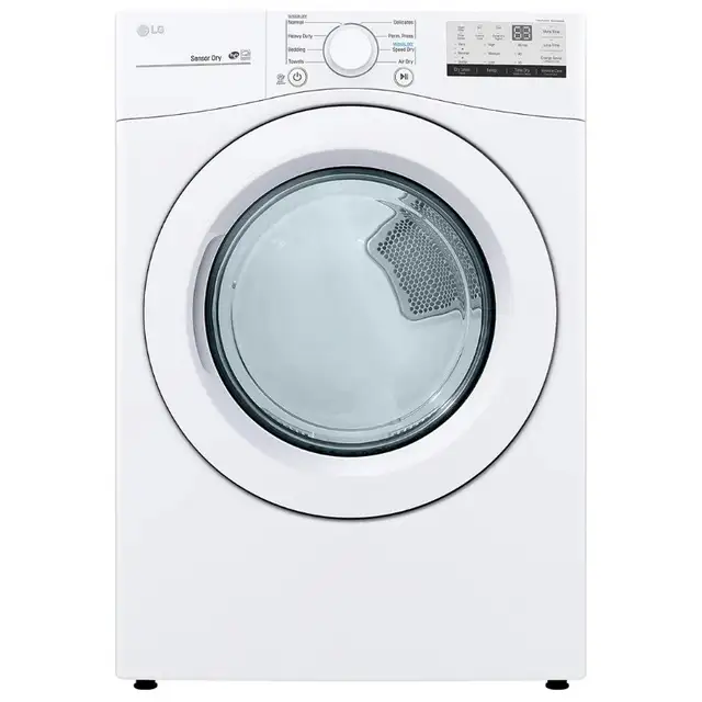 Lg 7.4 Cu Ft  Electric Dryer Dle3400w