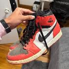 Air Jordan 1 Retro High 'Rare Air - Max Orange' — Size 12