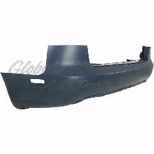 Audi S4 2005-2008 Bumper Rear Without Sensor Hole W/Side/Lamp - Photo 3