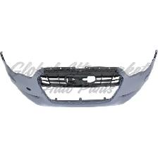 Audi A6 2012-2015 Bumper Front W/Sensor/Wash Hole Without S - Photo 4