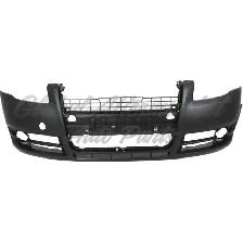 Audi A4 Quattro 2005-2008 Bumper Front Without H/Lp Wash Hole - Photo 2