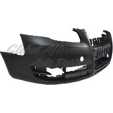Audi A4 Quattro 2005-2008 Bumper Front Without H/Lp Wash Hole - Photo 3
