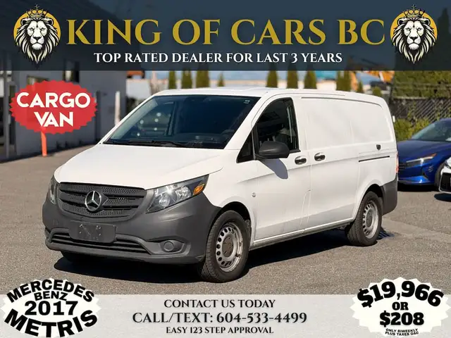 2017 MERCEDES-BENZ METRIS CARGO VAN
