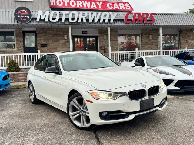 2015 BMW 3-Series 4dr Sdn 328i xDrive AWD Red Interior