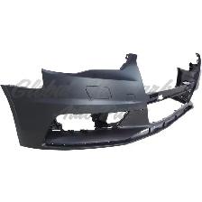 Audi A3 2015-2016 Bumper Front Primed Without S Line/Sensor - Photo 3