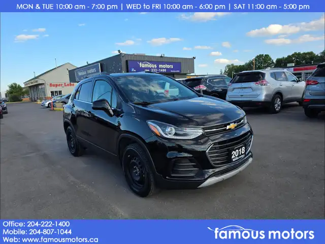 2018 Chevrolet Trax AWD 4dr LT