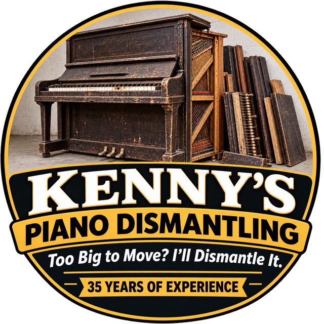 Kenny’s Piano Dismantling Piano & Large Item Dismantling