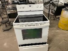 Cuisinière blanche vitrocéramique GE - Photo 3