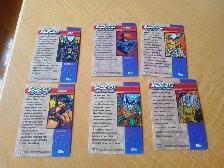 Carte Topps 1993 Wild C.A.T.S.  6 cartes (150926-255) - Photo 2