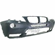 Bmw X3 2011-2014 Bumper Front Primed W/Head Lamp Washer Without - Photo 3