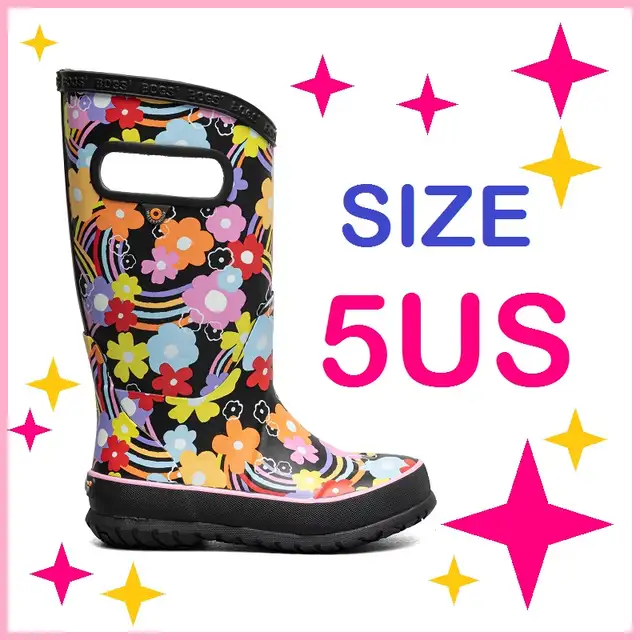 BNIB, BNWT -- Bogs Girls Boots (Size 5 US)