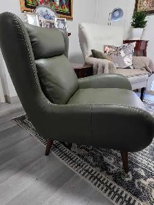 Genuine Leather Chair - Photo 2