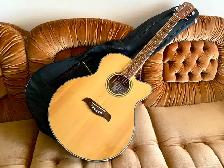 Oscar Schmidt Acoustic Electric Guitar w/ Case