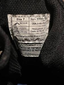 Bottes Acton taille 7 homme ou 8 1/2 - Photo 2