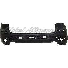 Bmw X3 2018-2021 Bumper Rear W/Pakr Assist Sensor Without M Pkg