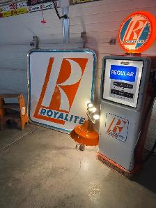 Royalite Signs/ Gas Pumps