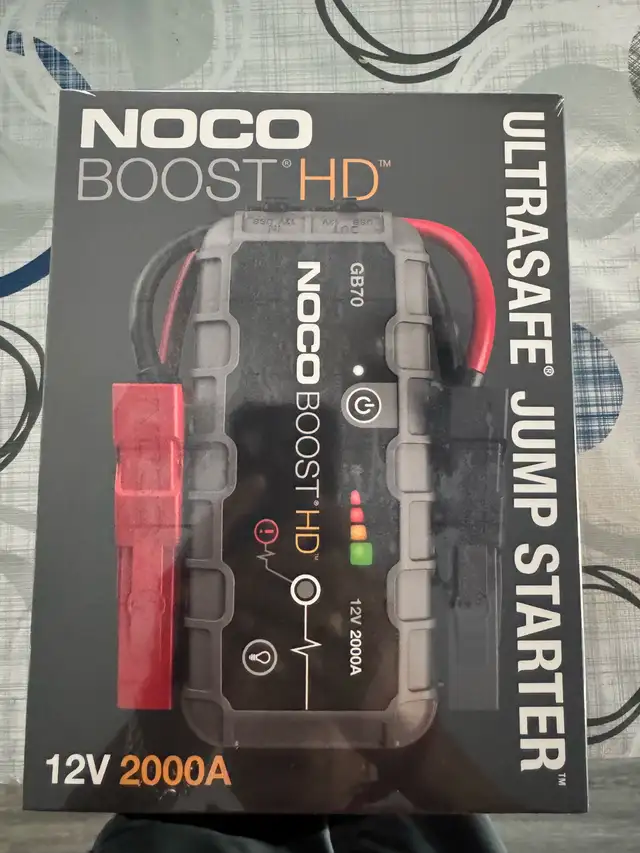 Noco Battery Booster or Jump Starter