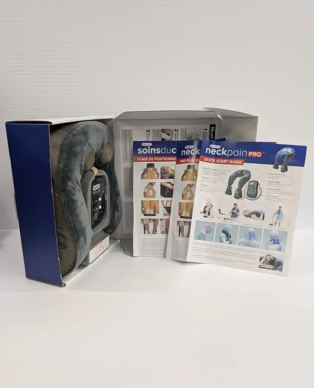 (B7026) Dr-Ho's Neck Pain Pro TENS EMS Pain Therapy Machine N...