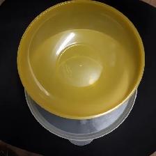 2 GRAND PLATNEUF PAKERWARE JAUNE BLANC DE 11'DIAMÈTRE: $5.00CHA - Photo 3