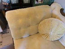 antique velvet couch - Photo 4