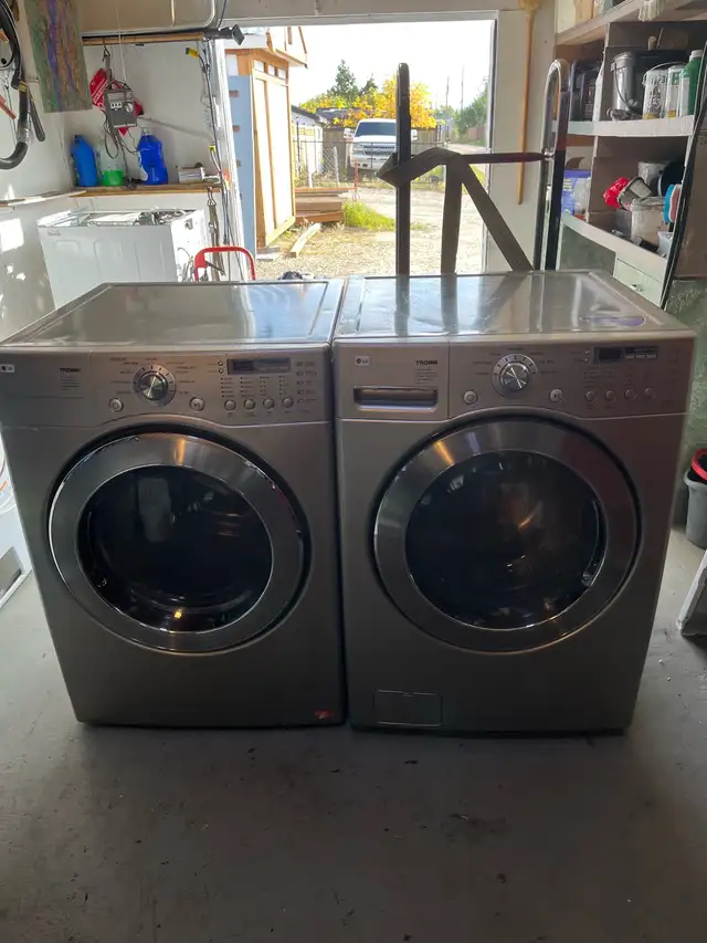 LG Tromm Washer and Dryer