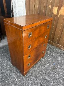 Free delivery used antique Vintage  Wood Dresser - Photo 3