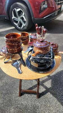 Vintage style Lazy Susan set - Photo 3