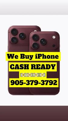CASH FOR YOUR IPHONE TODAY