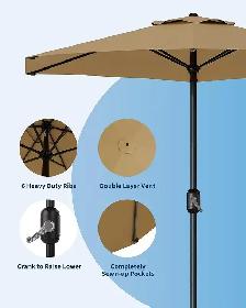 Brand New MMW Outdoor Patio Umbrella Dual-Vented $49 to $299 - Photo 4