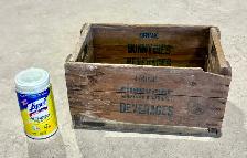 Vintage Wooden Beverage Crate Marked "Drink Sunnyside Beverages" - Photo 5